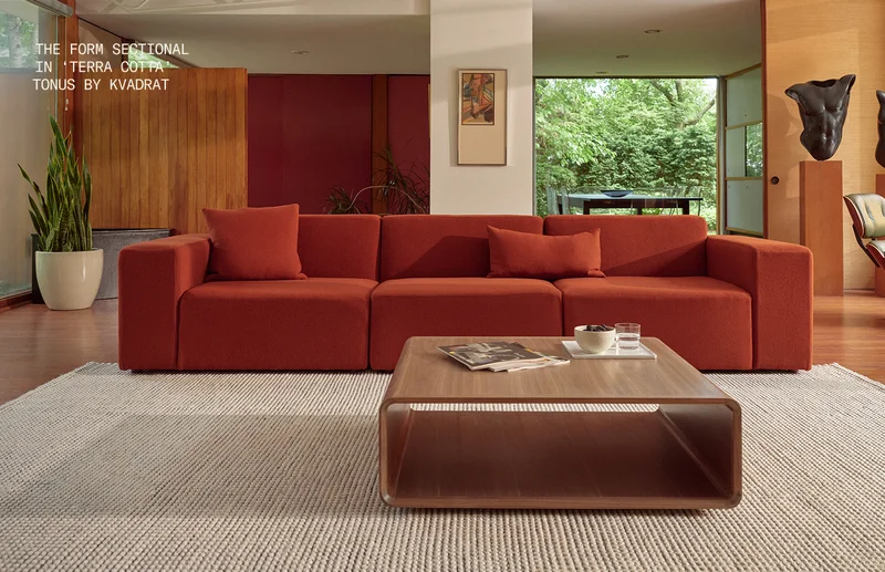 Pictured: The Form Sectional, now 30% off or 35% off when you bundle and save.