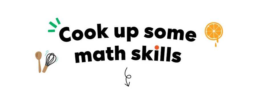 Cook up some math skills'' with playful cooking-themed illustrations.