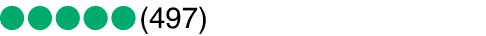 Image Description: Five green bubbles with the number 497.