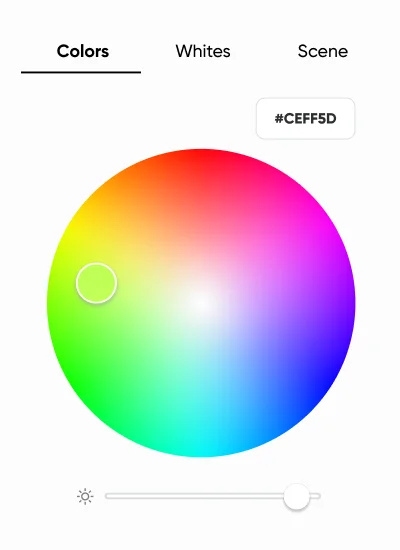 Choose From 16 Million+ Colors