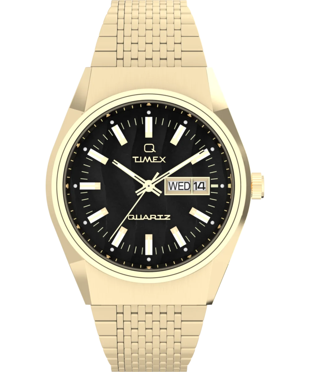 Image of Q Timex®&nbsp;Falcon Eye 38mm Stainless Steel Bracelet Watch