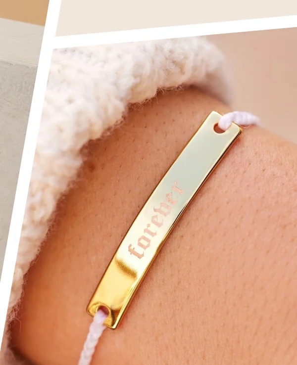 Engravable Bar Bracelet