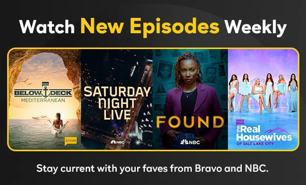 Watch New Episodes Weekly