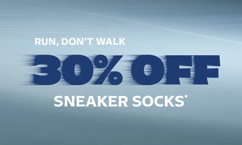 FW25 Sneaker Socks offer