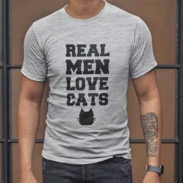 Image of Real Men Love Cats T-Shirt