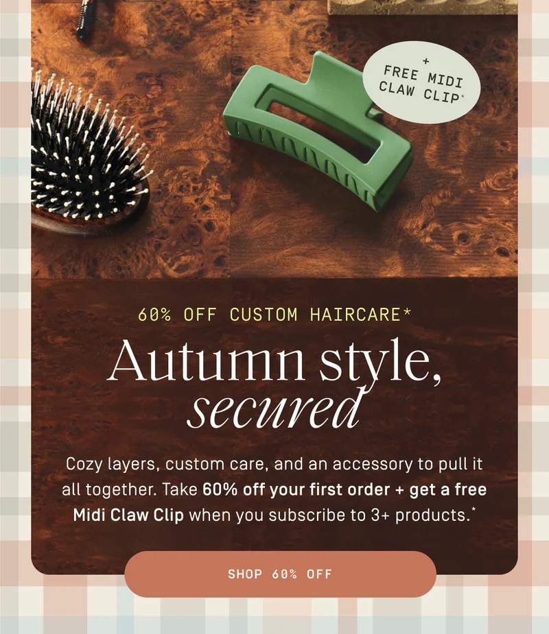 Autumn style, secured. | Shop 60% off