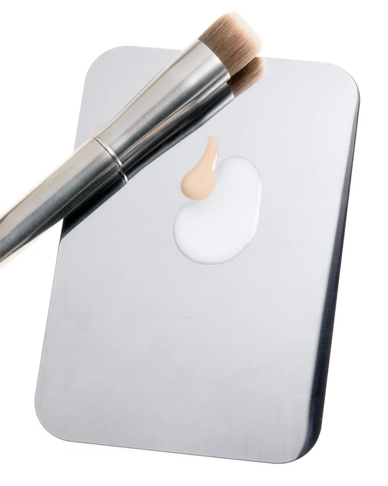 glazing milk and foundation