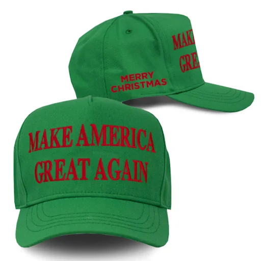 CHRISTMAS MAGA HAT