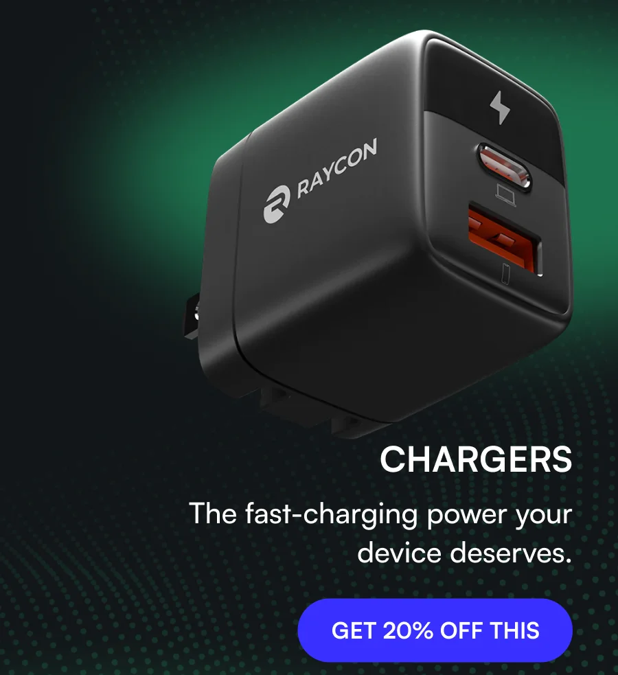 CHARGERS - The fast-charging power your device deserves.   [ GET 20% OFF THIS ]