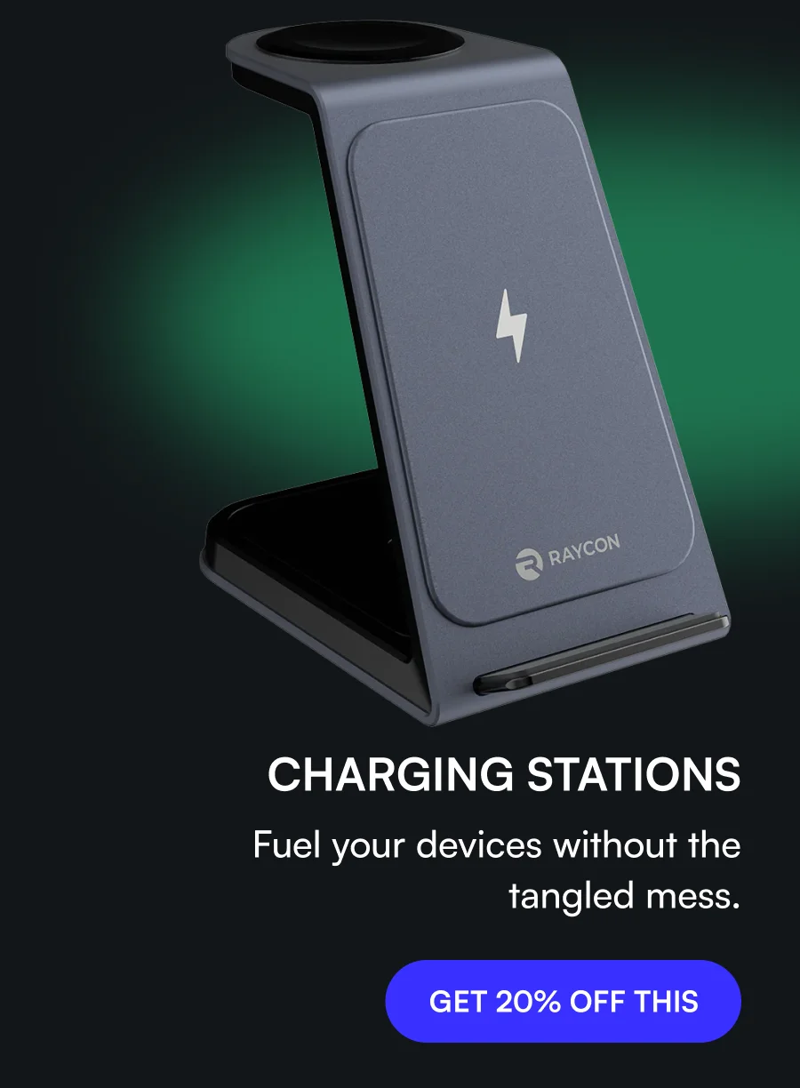 CHARGING STATIONS - Fuel your devices without the tangled mess. [ GET 20% OFF THIS ]