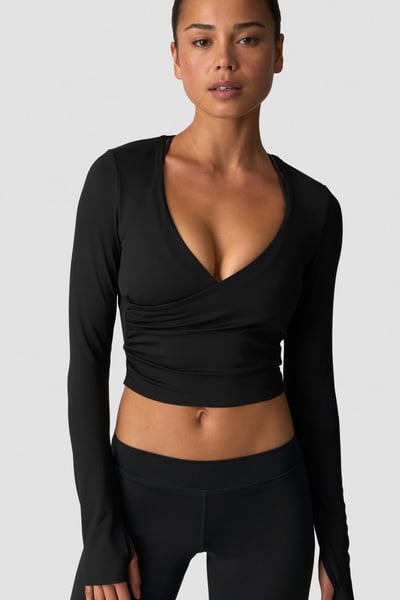 Image of Nimble Wrap Long Sleeve Black