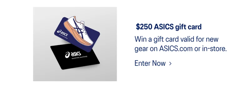 $250 ASICS gift card