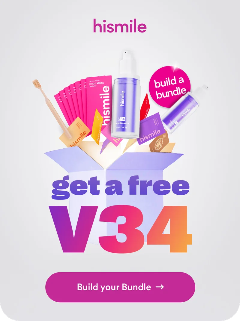 Hismile. Get a free v34. Build your bundle