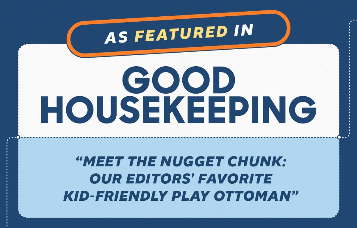 A rotating gif of articles talking about Chunk; featuring Good Housekeeping, Motherly, and Romper.