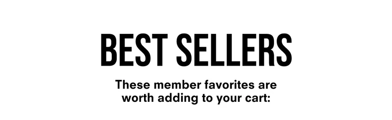 Best Sellers