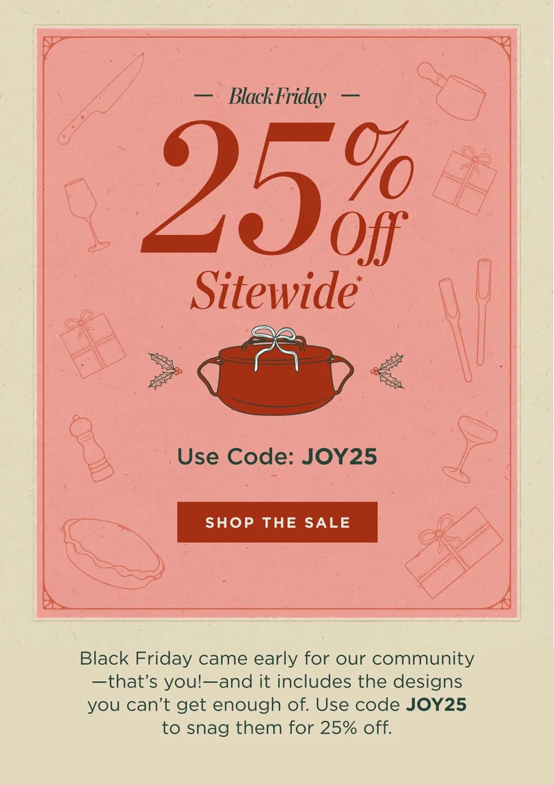 25% Off Sitewide