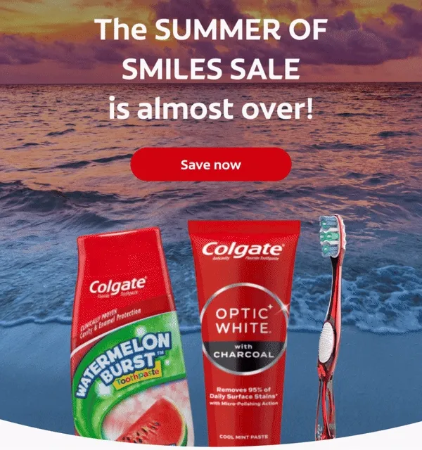The SUMMER OF SMILES SALE is almost over! Click here to save now