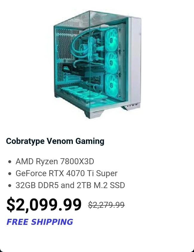 Cobratype Venom Gaming