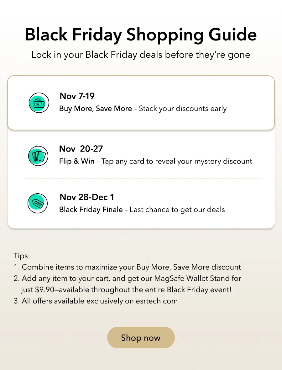 Black Friday Shopping Guide
