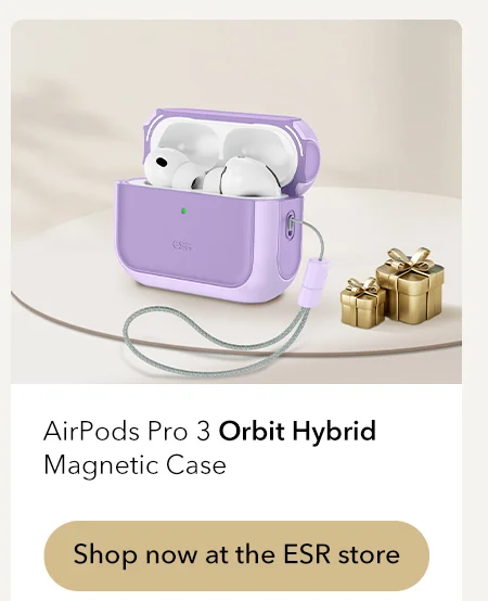 AirPods Pro 3 Orbit Hybrid Magnetic Case
