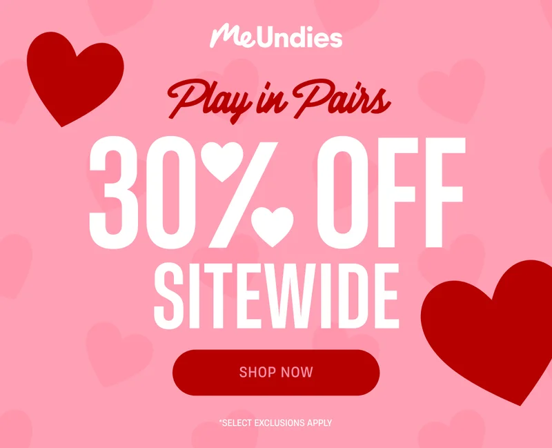 MeUndies | Play In Pairs | 30% Off Sitewide | Shop Now