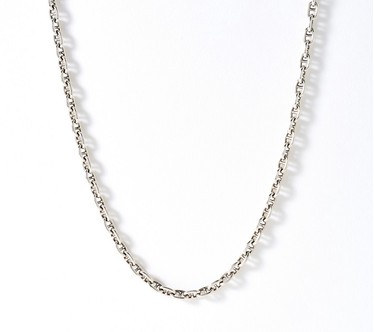 Christian James by Scott Grimes Sterling Silver Mini Mariner Chain Necklace