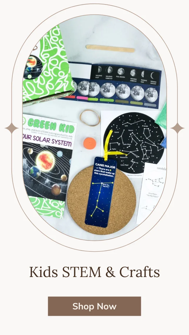 DIY Kids STEM & Crafts Kit – Award Winning Kids Science and Art Box