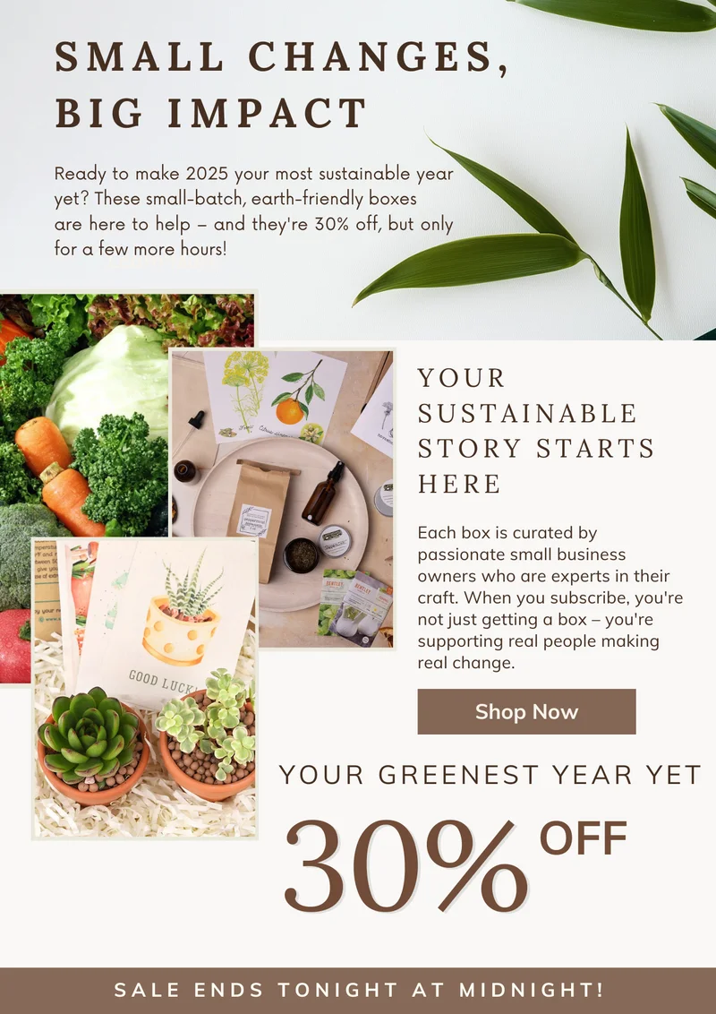 Shop Eco-Friendly and Sustainable Sale
