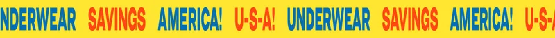 Underwear. Socks. Apparel!   U-S-A! U-S-A!