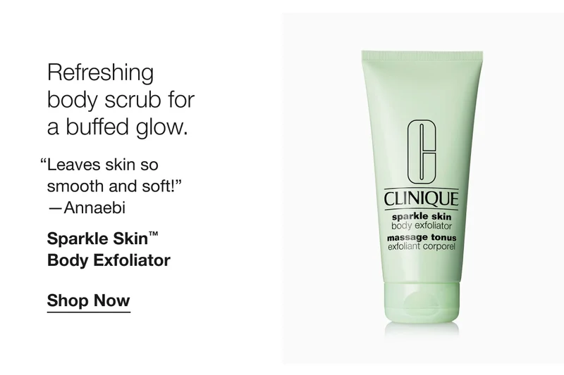 Refreshing body scrub for a buffed glow. | Leaves skin so smooth and soft! -Annaebi | Sparkle Skin™ Body Exfoliator | Shop Now