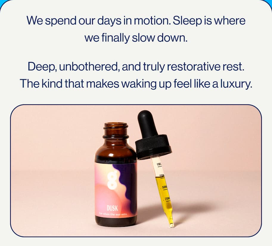 We spend our days in motion.