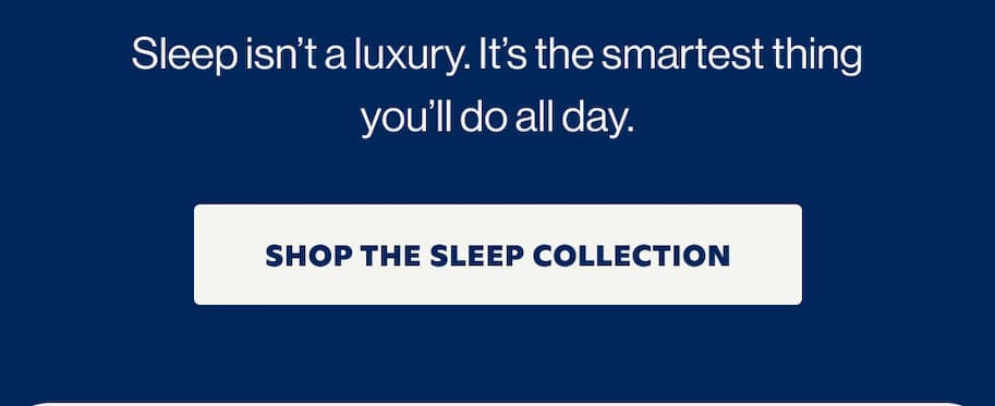Sleep isn't a luxury