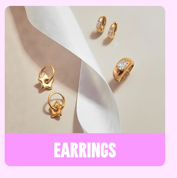 an image of a pink banner with a picture of a ring and other rings