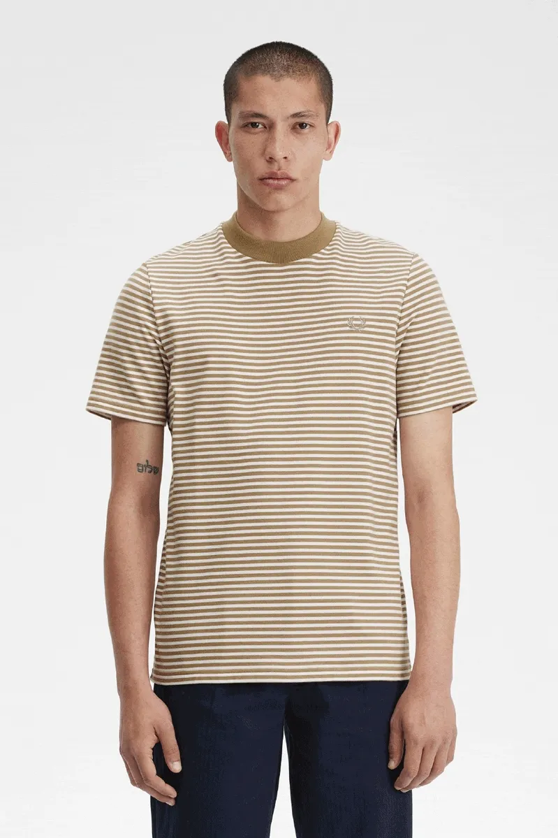 Heavyweight Cotton Striped T-shirts in 3 colours