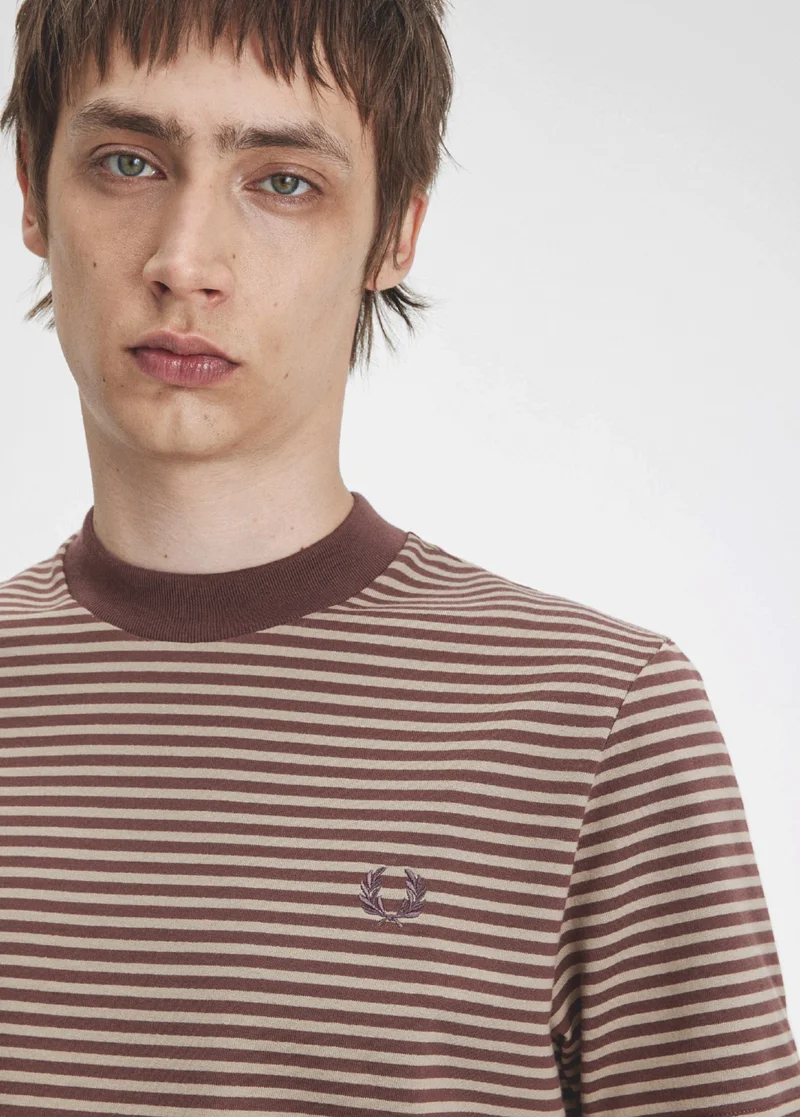 Heavyweight Cotton Striped T-shirts in 3 colours
