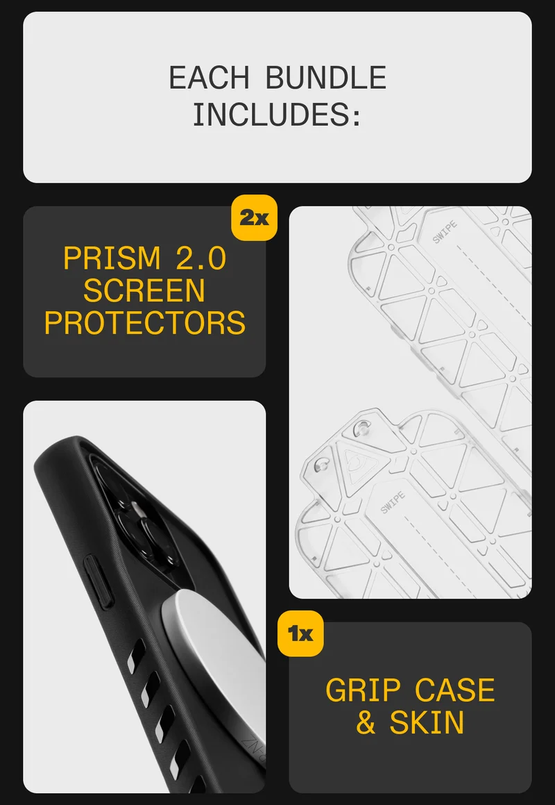 Save up to 40% on Grip and Prism bundles