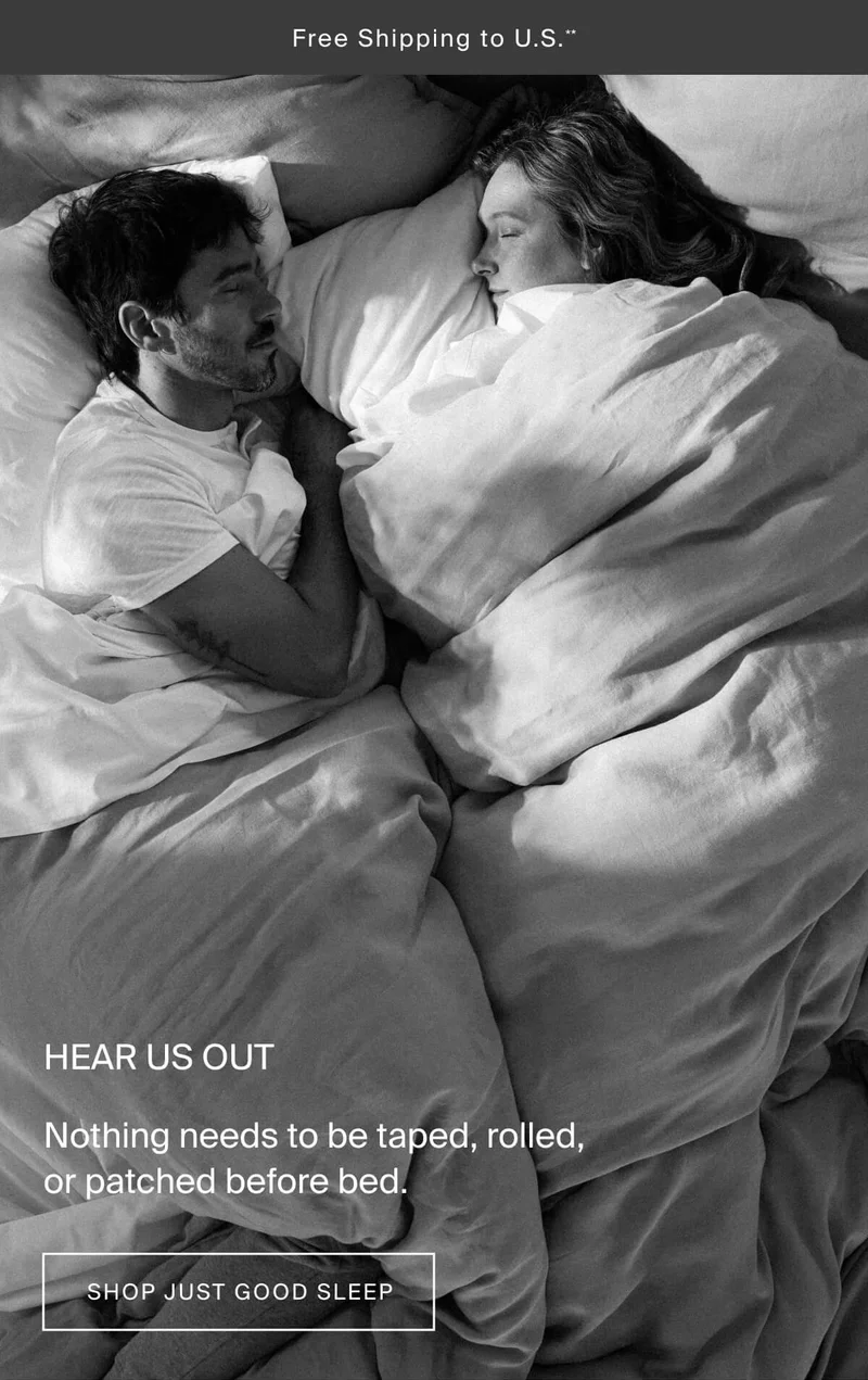 Shop just good sleep