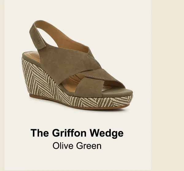 Women's Griffon Wedge - Olive Green >