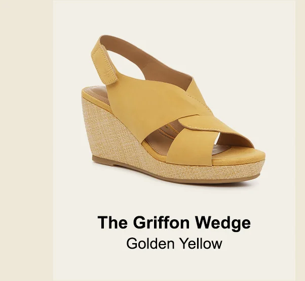 Women's Griffon Wedge - Golden Yellow >