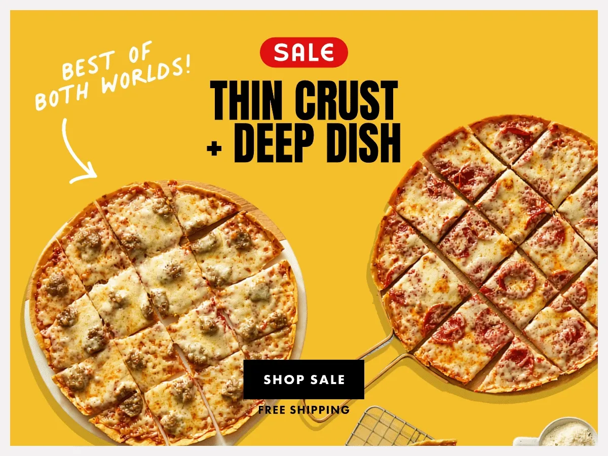 Thin Crust & Deep Dish Thin Crust & Deep Dish