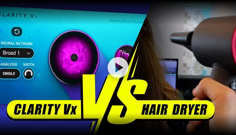 Clarity Vx vs. HAIR DRYER?!
