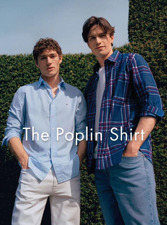 the poplin shirt