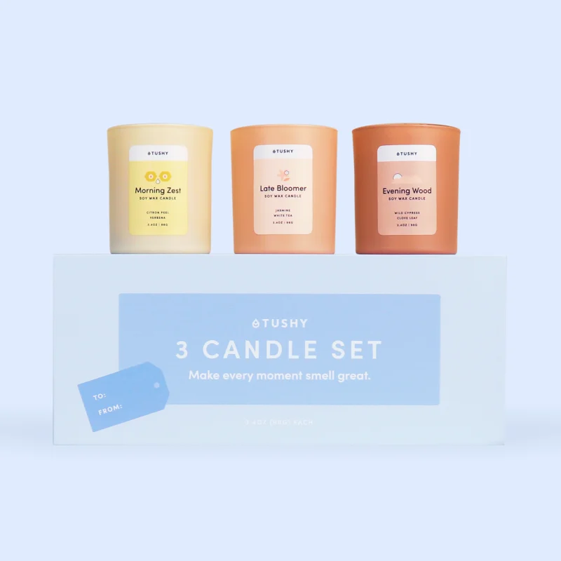 Image of Bathroom Candle Gift Trio