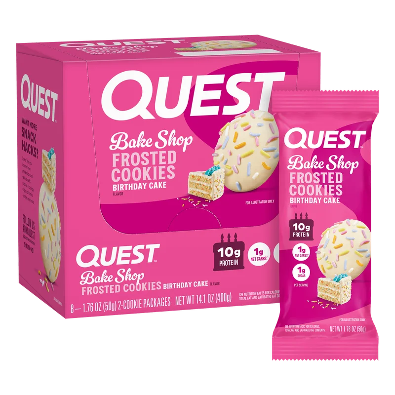 Image of Frosted Cookies Birthday Cake Twin Pack