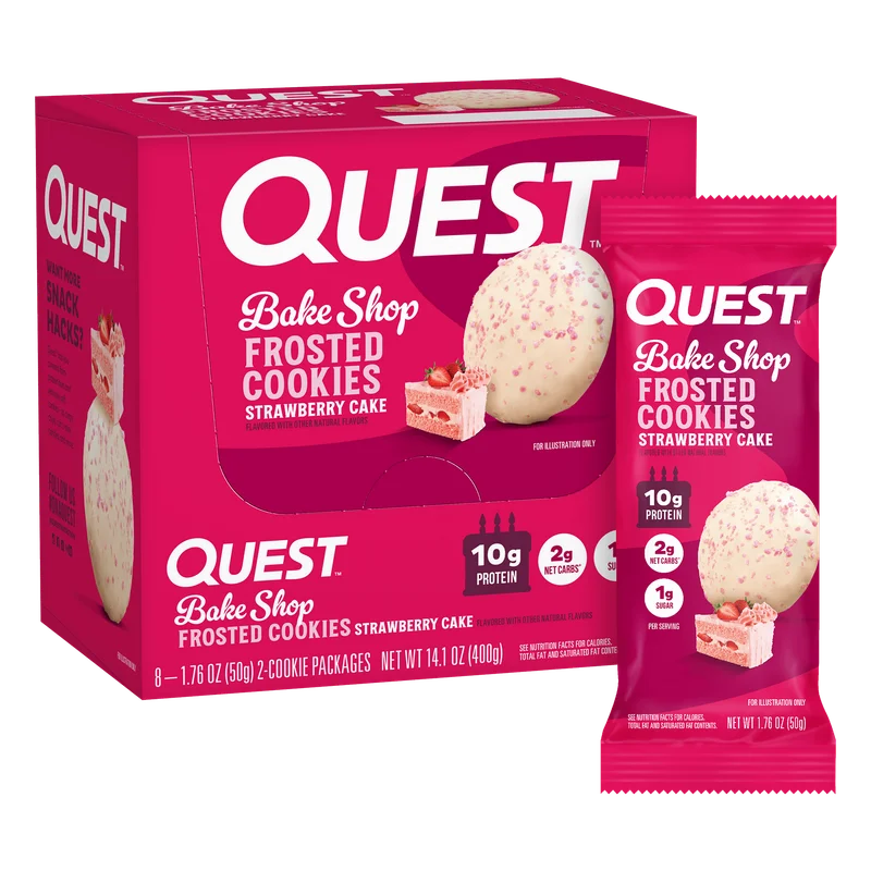 Image of Strawberry Cake Frosted Cookies Twin Pack