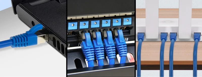 CAT8 Double Shielded Cables