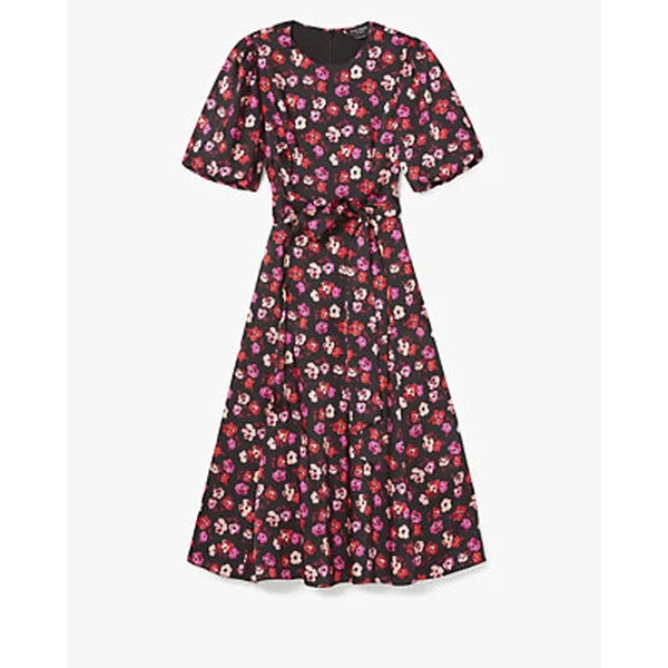 Fall Poppies Matinee Dress