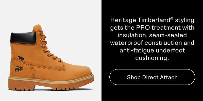Heritage Timberland styling gets the PRO treatment. Shop Direct Attach.