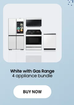 White with Gas Range - 4 appliance bundle - Buy now