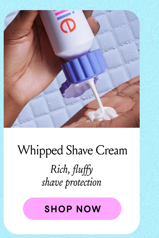 Whipped shave cream